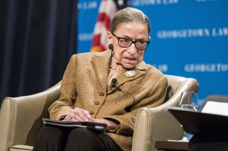 Justice Ruth Bader Ginsburg was the main liberal justice in the Supreme Court to push for women's abortion rights.